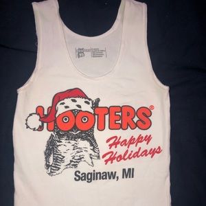 Hooters Christmas tank top